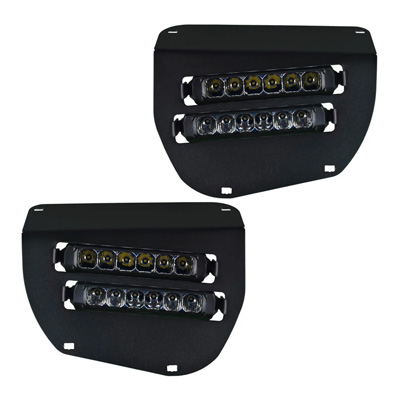 Upgrade the headlights on your Honda Rubicon, Foreman, or Rancher with Vessel Powersports Dual Wide LED headlights. These lights feature 2 super bright light bars and are available in 8 colors.