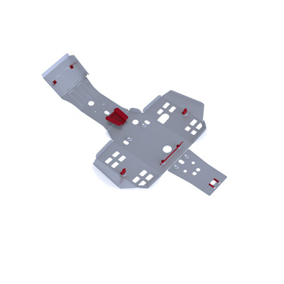 Rival Alloy Central Skid Plate for Honda TRX680 Rincon 4x4 IRS Auto