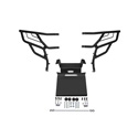 Rival Front Bumper for 2014-24 Honda Pioneer 700