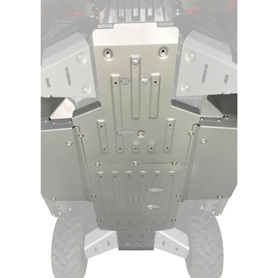 Rival Alloy Central Skid Plate for 2022-25 Honda Pioneer 1000