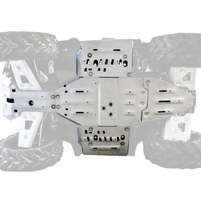 Rival Alloy Central Skid Plate for Polaris Sportsman 850/1000 XP