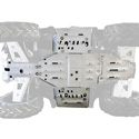 Rival Alloy Central Skid Plate for Polaris Sportsman 850/1000 XP