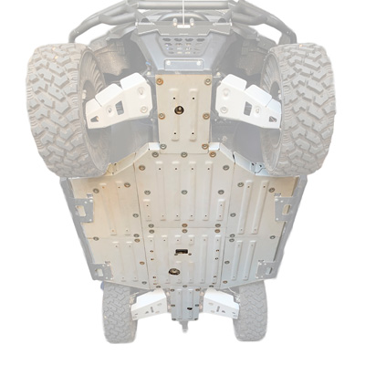 Rival Alloy Central Skid Plate for CFMOTO U Force 600
