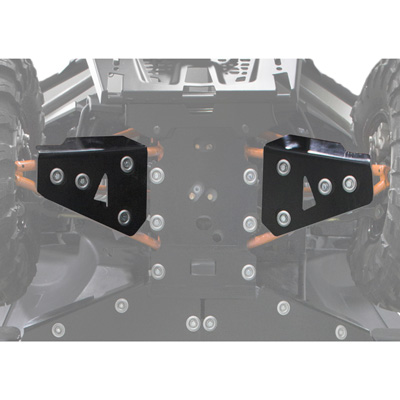 Rival Plastic Front A Arm Guards for Polaris Ranger 1000/1000 XP/Crew