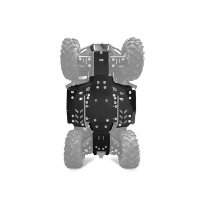 Rival Plastic Central Skid Plate for CFMOTO C Force 600 Touring