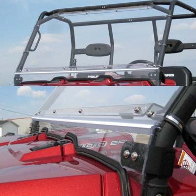 Falcon Ridge Folding Front Windshield - Bobcat 3400