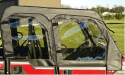 Falcon Ridge Front and Rear Soft Upper Doors Kawasaki Mule Pro FXT - Zippered