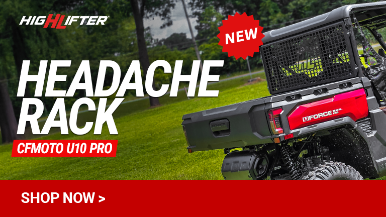 High Lifter Headache Rack for the CFMOTO U10 Pro!