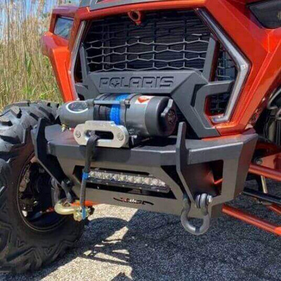 Extreme Metal Products Stubby Front Bumper for Polaris RZR Models