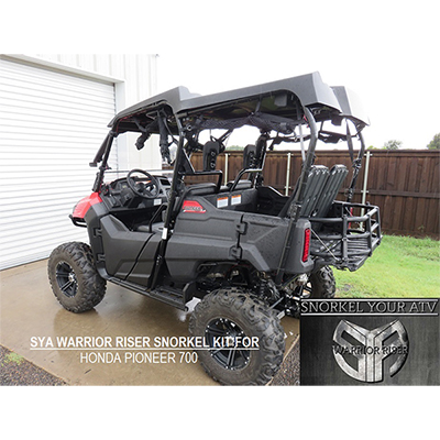 SYA Warrior Riser Snorkel kit for Honda Pioneer 700