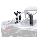 The Snorkel Your ATV Silicone Riser Kit for the 2024 Polaris RZR XP 1000 utilizes a pre-bent silicone hose specifically designed for this make and model. This cuts down on potential leaks and increases durability.