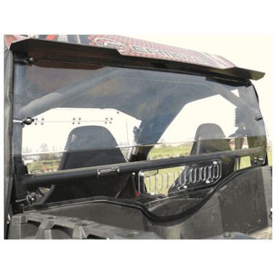 Falcon Ridge Aero-Vent Hard Rear Windshield - 2019-24 CF Moto ZForce 800 | 800EX | 1000