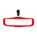 Falcon Ridge Timberline Rearview Mirror - Color Trim - Red
