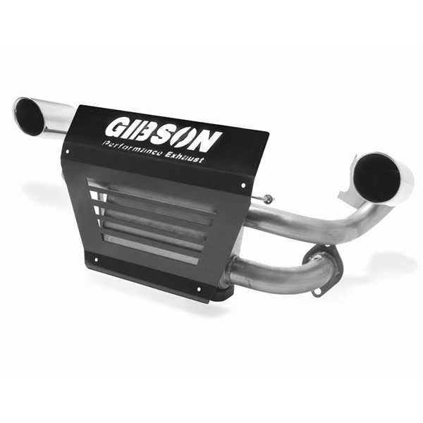 Gibson Polaris Rzr 1000 Dual Exhaust Stainless