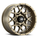 Hurricane Bronze 14x7 4/137 4+3 Wheel