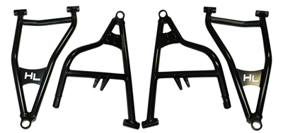 Front Forward Upper & Lower Control Arms Polaris RZR XP 1000 Preinstalled Ball Joints