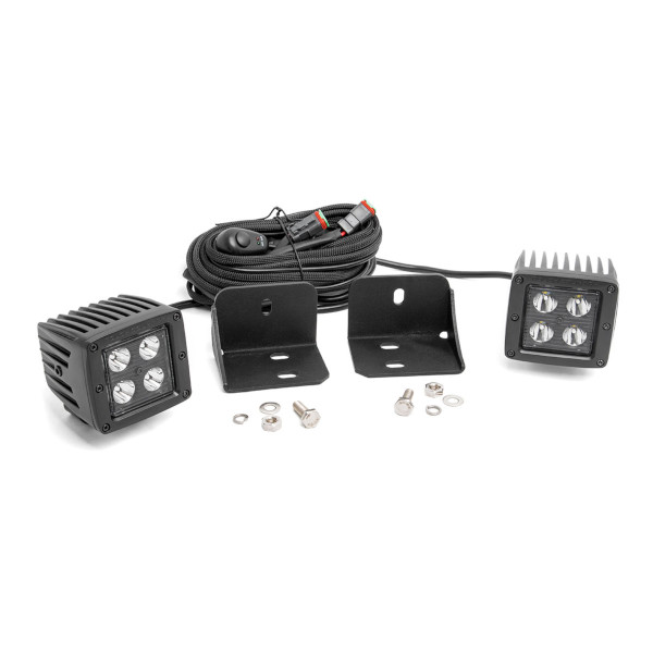 CanAm Defender Rear Facing 2" BlackSeries LED Kit