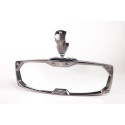 Seizmik Halo-RA Billet Aluminum Rearview Mirror - Polaris Pro-Fit Header Panel