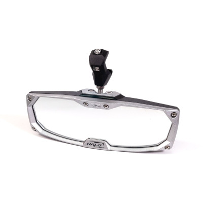 Seizmik Halo-RA Cast Rearview Mirror with Cast Aluminum Bezel- Pro-Fit Header Panel