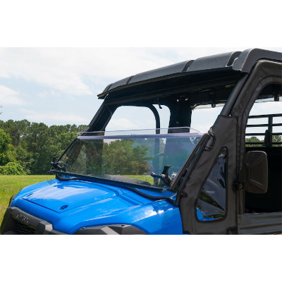 Seizmik Windshield Versa-Fold (Scratch Resistant Poly) Kawasaki Mule Pro FX & FXT