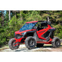 Seizmik Windshield Versa-Vent (Hard Coated Poly)- Polaris RZR Pro XP