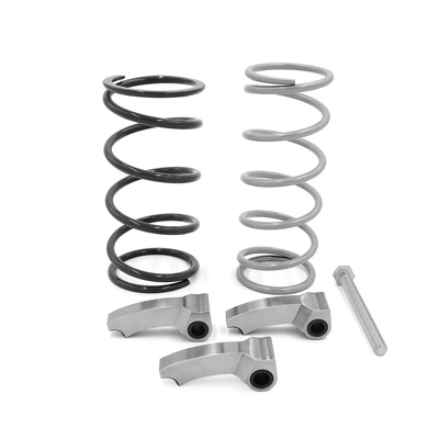 The EPI Clutch Kit for the Can-Am Defender HD7 utilizes different primary and secondary clutch springs as well as new weights to tune the clutch for better low end and midrange acceleration. Clutch Kits reduce belt slip and clutch heat.