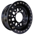 MRW Gunner Black Beadlock Wheel 15x7 4/156 4+3