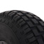 Close up detail image of the System 3 RX600 Rally Cross Tire's sidewall. This tire features raised and siped side lugs giving this tire good side bite and water shedding capabilities. The side lugs also feature the S3 System 3 logo for added style.