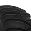 In this side angle close-up of the SS365 rear tires tread pattern you can clearly see the large tread voids. These large paddle like tread voids and minimal sipping help provide flotation and reduce the amount the tires dig in.