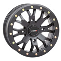 System 3 15x10 4/137 5+5 (-5mm) SB4 Beadlock - Matte Black