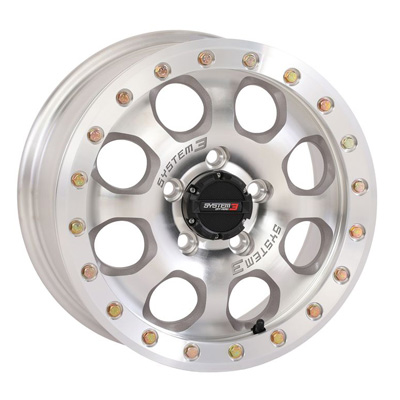 System 3 15x7 5/4.5 6+1 (+50mm) SB7 Beadlock - Machined