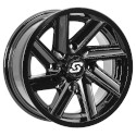 Chopper 14X7 4/137 Black 5+2 Wheel