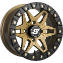 Split 6 Bead Lock 14X7 Bronze 4/156 4+3 Wheel