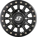 Sedona Sano Wheel 14x7 4/156 6+1 (+38MM) Black/Black Ring